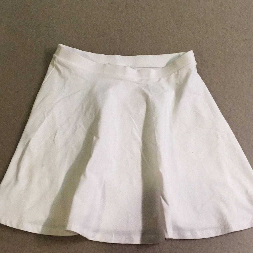 White Spandex Skirt